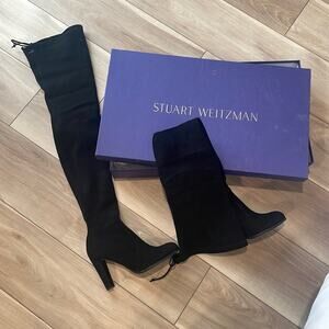 Stuart Weitzman Alll Legs Thigh High Boot Sz 7